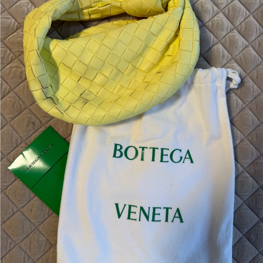 Bottega Veneta Lemon Yellow Shoulder Bag